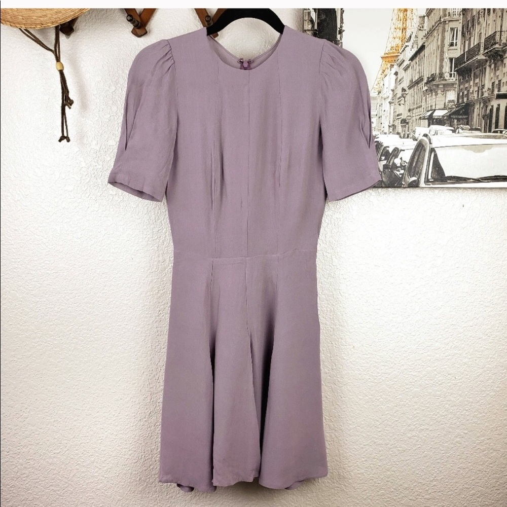 Reformation Carnation Dress in Lilac
